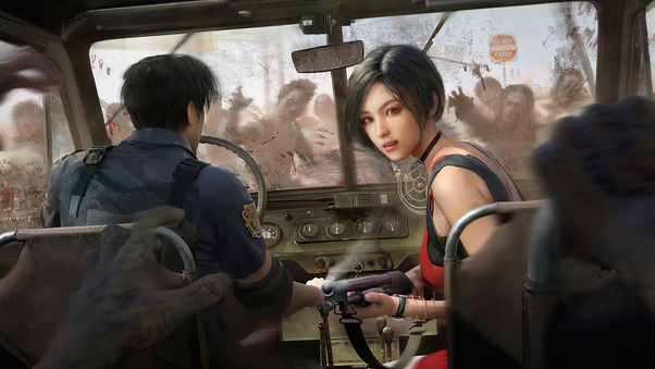 ada wong, cosplay, Resident Evil, Resident Evil 2, Resident Evil 2 Remake  HD wallpaper