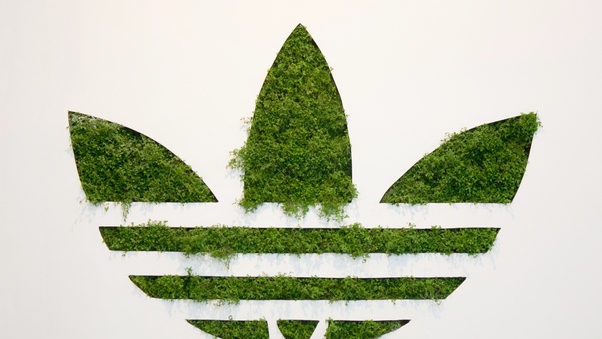 Adidas Grass Logo Wallpaper