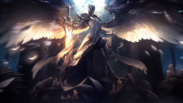 Aether Wing Kayle League Of Legends Wallpaper