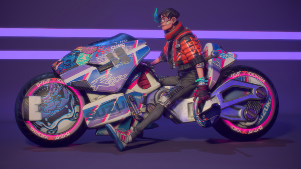 Akira Rider 4k Wallpaper