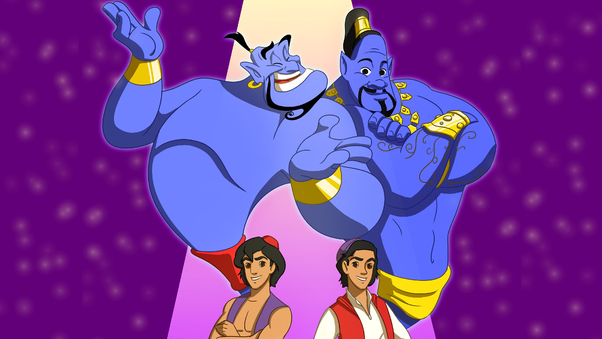 Aladdin 2019 Artwork Wallpaper