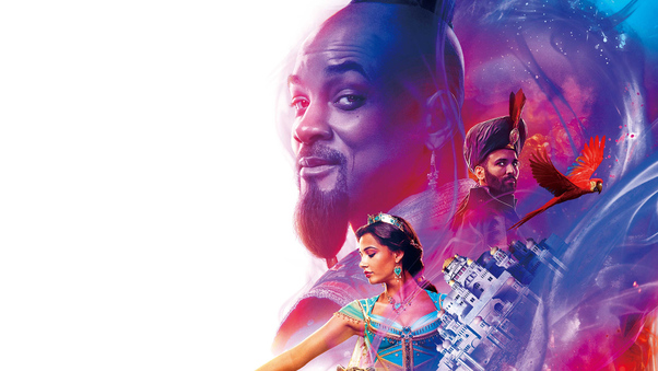 Aladdin Movie Poster 4k Wallpaper