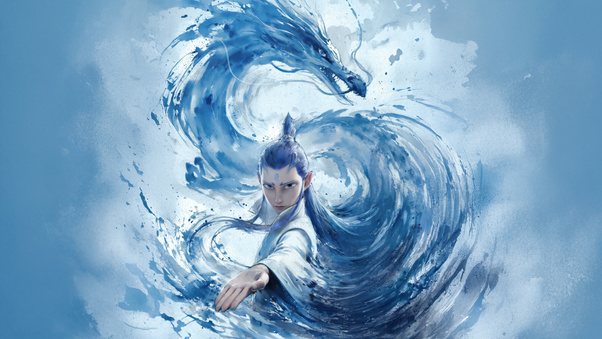 Aleks Le Is Ao Bing In Ne Zha 2 (1336x768) Resolution Wallpaper