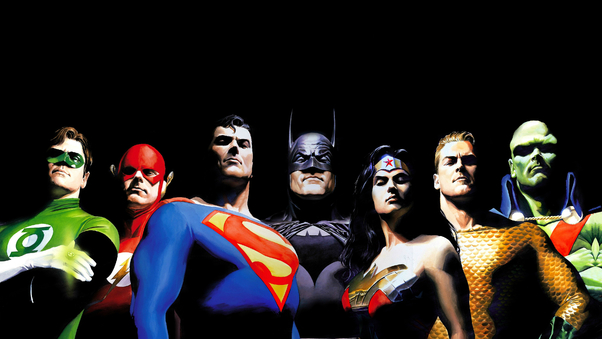 Alex Ross Justice League Artwork Wallpaper