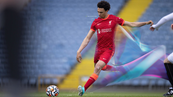 Alexander Arnold In Fifa 22 Wallpaper