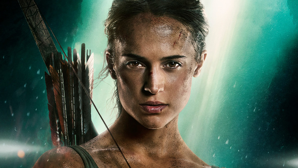 Alicia Vikander As Lara Croft In Tomb Raider 2018 Movie 4k Wallpaper