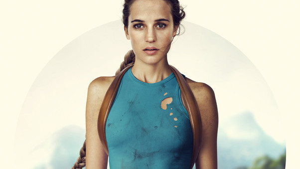 Alicia Vikander Tomb Raider Wallpaper