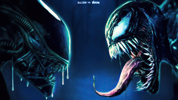 Alien Vs Venom Wallpaper
