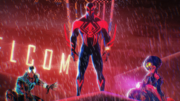 All Stations Stop Spiderman 2099 Wallpaper