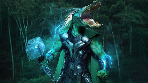 AlligaThor Loki 4k Wallpaper
