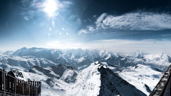Alps Snow Wallpaper