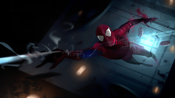 Amazing Spiderman Artwork HD Wallpaper