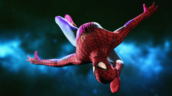 Amazing Spiderman Digital Art Wallpaper