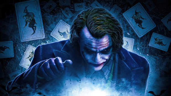 Anarchy In Gotham Joker Wallpaper