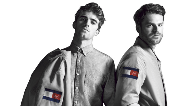 Andrew Taggart And Alex Pall In Tommy Hilfiger Wallpaper