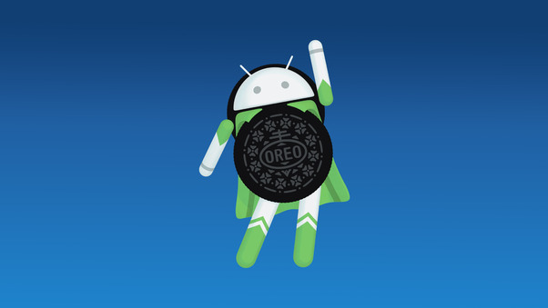 Android Oreo Logo 4k Wallpaper