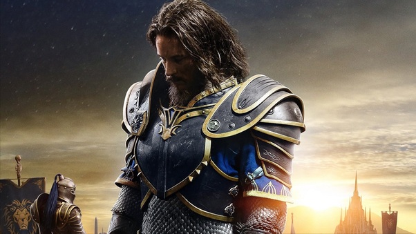 Anduin Lothar In Warcraft Movie Wallpaper