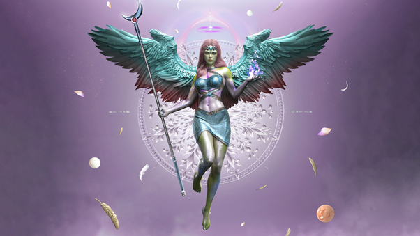 Angel Of Aether Wallpaper
