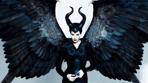 Angelina Jolie In Maleficent Movie HD Wallpaper