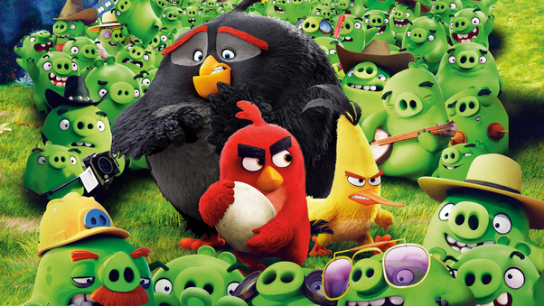 Angry Birds Save The Egg 4k Wallpaper