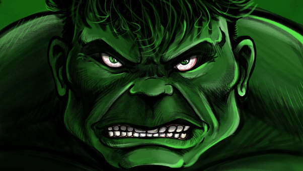 Angry Hulk 4k Wallpaper