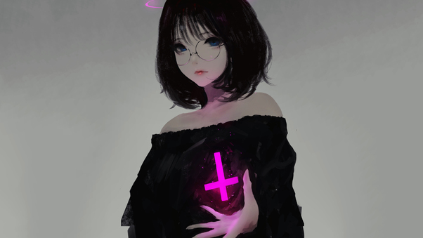 Anime Cross Girl Wallpaper