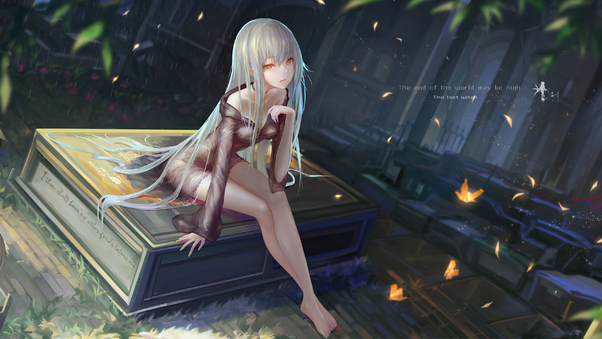 Anime Girl The Last Witch Wallpaper