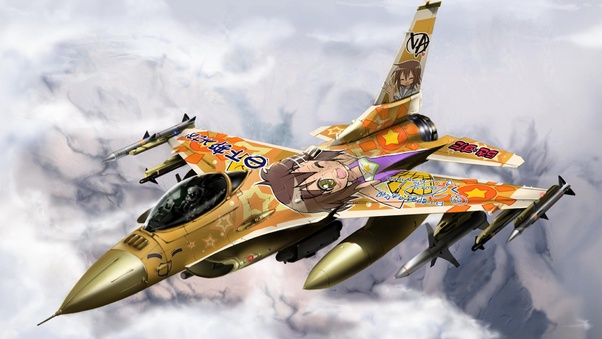 Anime Plane Wallpaper