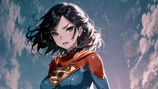 Anime Supergirl Wallpaper