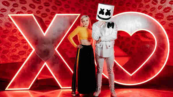 Anne Marie And Marshmello Wallpaper