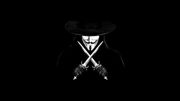 Anonymus Vendetta Sword Wallpaper