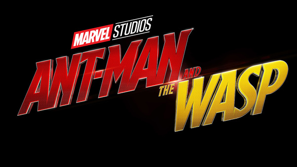 Ant Man And The Wasp Movie Logo Wallpaper