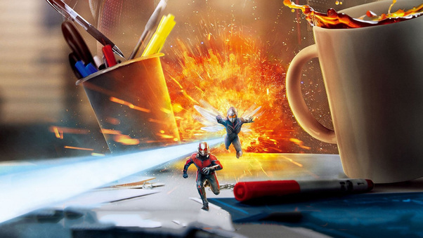 Ant Man And The Wasp Poster 2018 Wallpaper