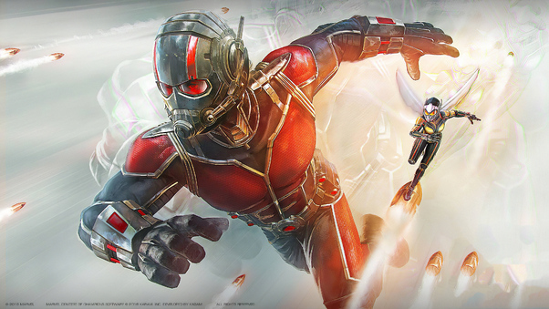 Ant Man And Wasp Marvel Contest Of Champions Wallpaper