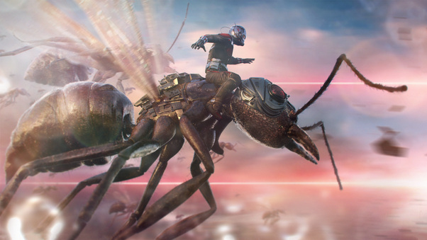 Ant Man Illustration 5k Wallpaper