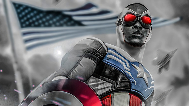 Anthony Mackie From Captain America 4k Wallpaper