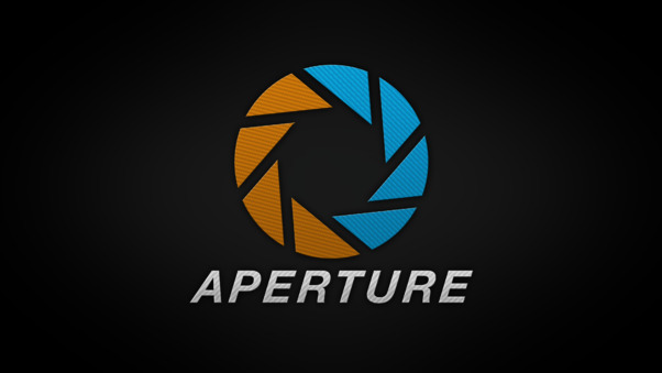 Aperture Brand Logo Wallpaper