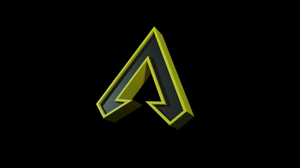 Apex Legends 3d Logo 4k Wallpaper