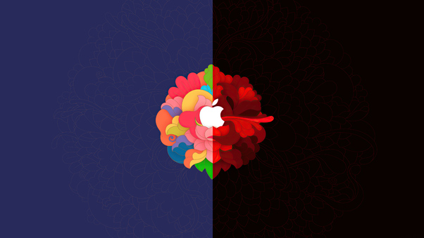 Apple Colorful Abstract 5k Wallpaper