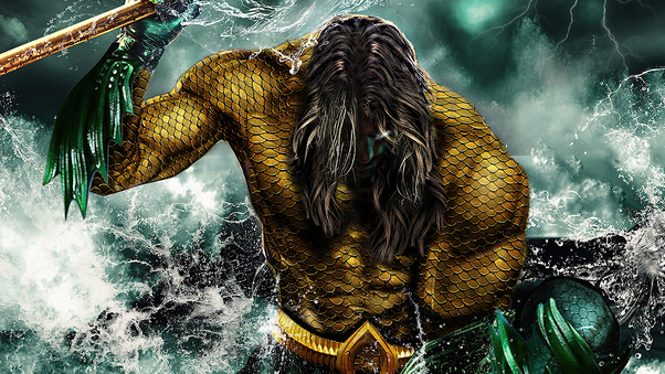 Aquaman 2020 Art Wallpaper