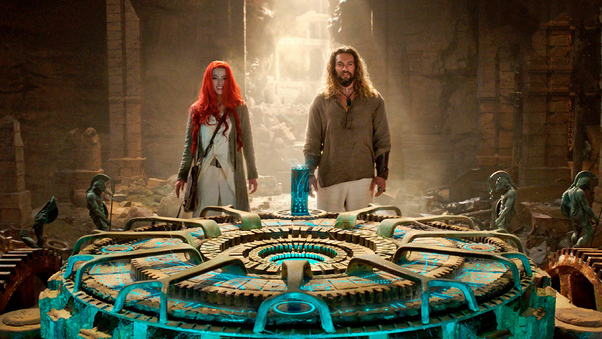 Aquaman And Mera Still From Movie Wallpaper