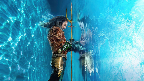 Aquaman And The Lost Kingdom Between Land And Sea Wallpaper