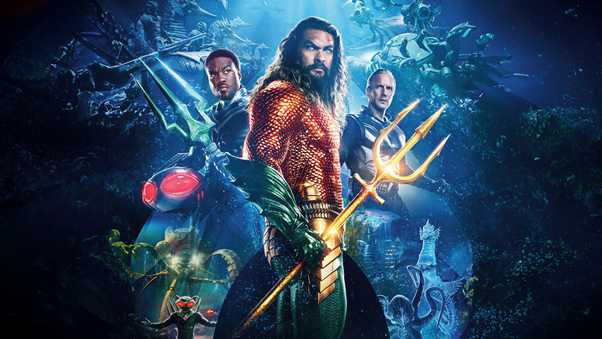 Aquaman And The Lost Kingdom Mighty Poster Wallpaper