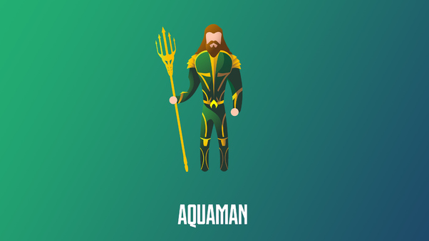 Aquaman Illustration 4k Wallpaper