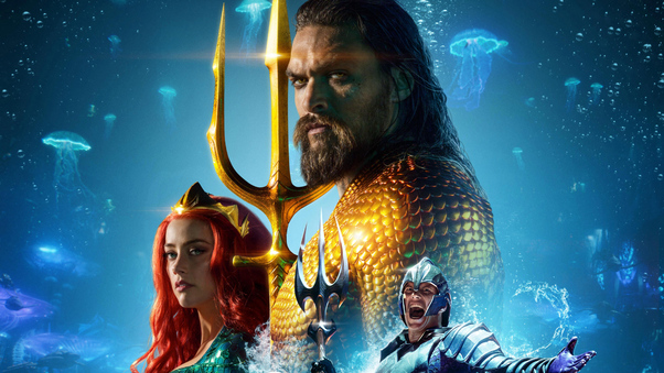 Aquaman International Poster Wallpaper