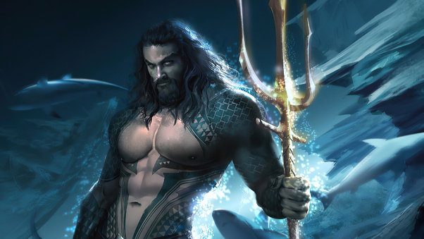 Aquaman Jason Momoa 2020 Wallpaper