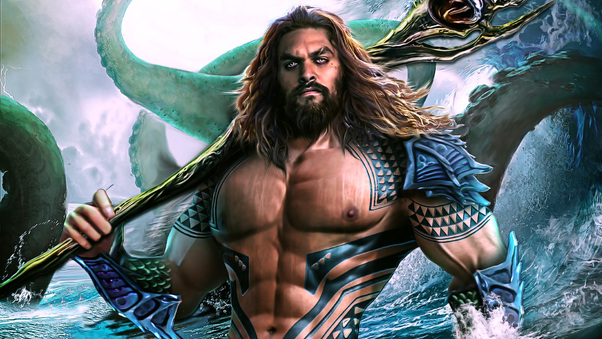 Aquaman Movie Art Wallpaper