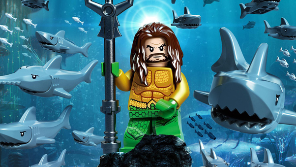 Aquaman Movie Lego Wallpaper