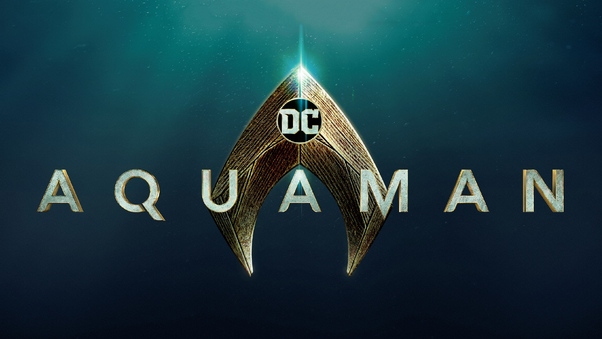 Aquaman Movie Logo Wallpaper