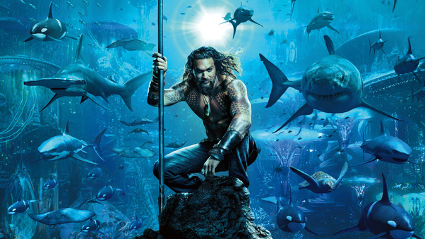 Aquaman Movie Poster 2018 Wallpaper